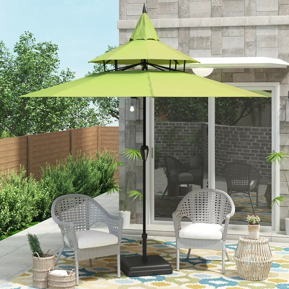 9 FT Large Outdoor Patio Umbrella