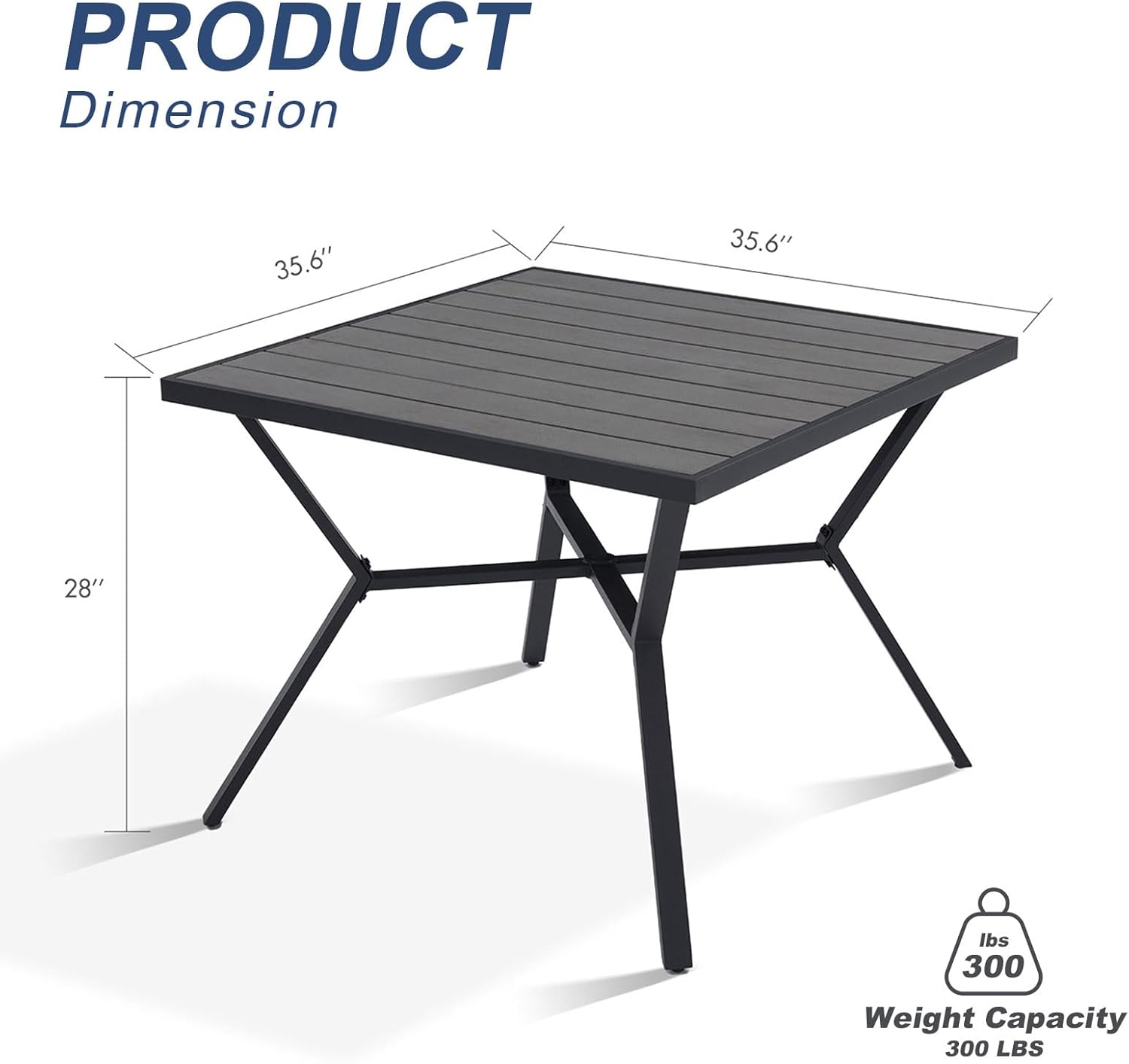 Outdoor Dining Table for 4
