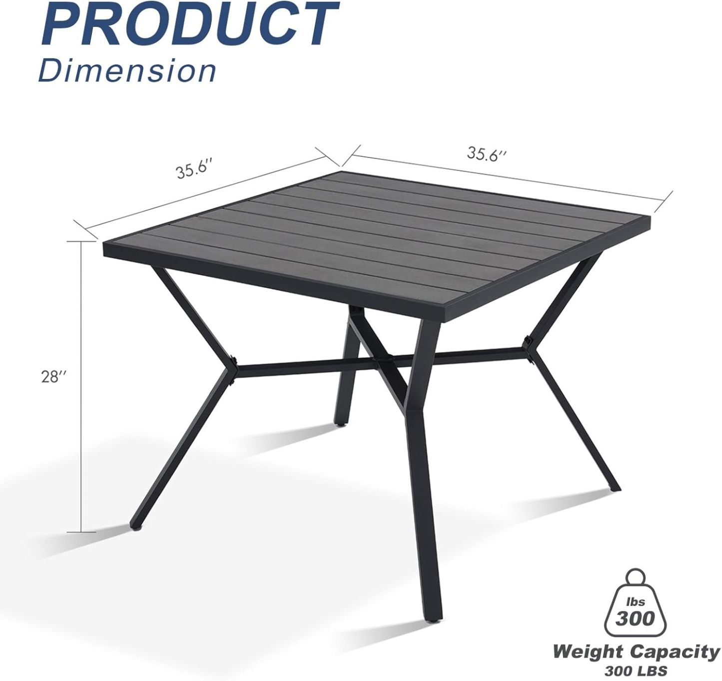 Outdoor Dining Table for 4