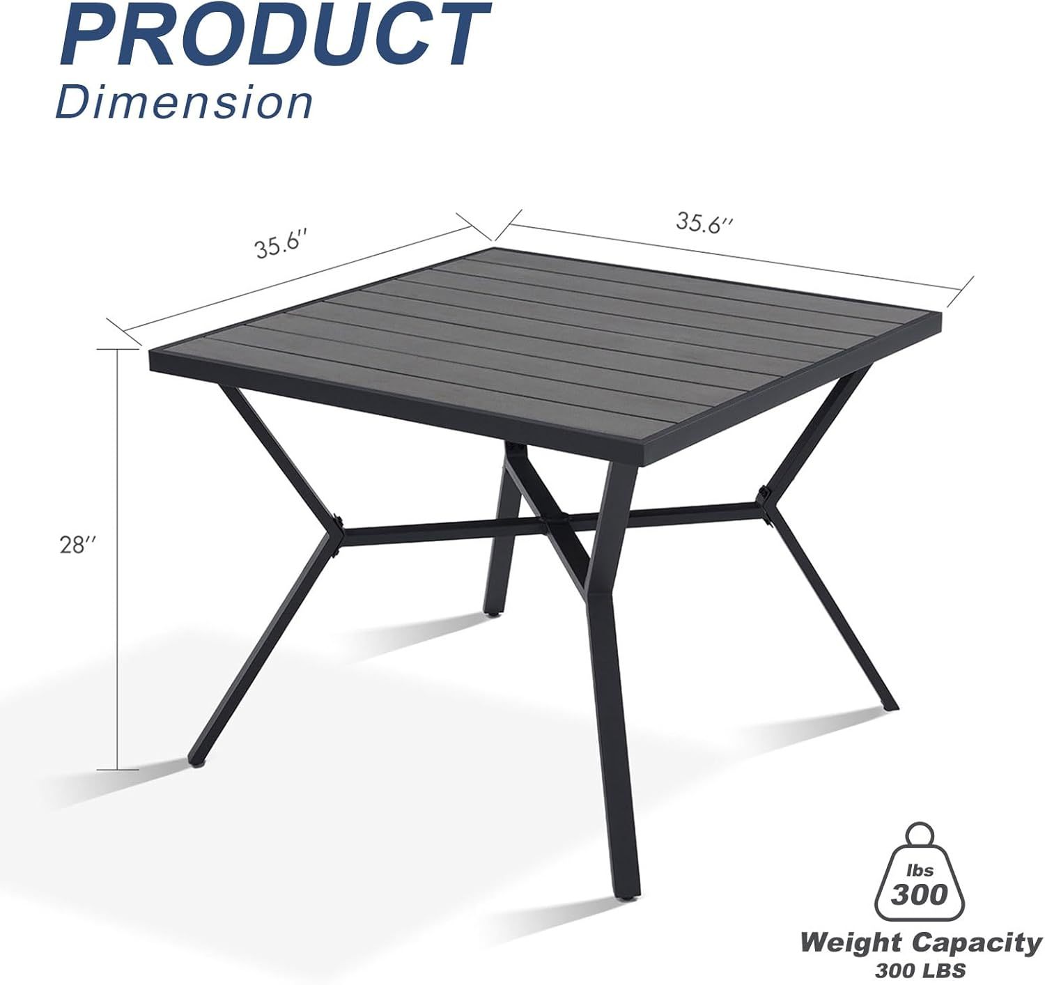 Outdoor Dining Table for 4