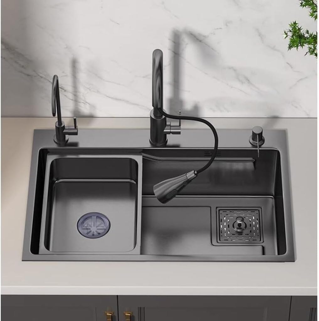 Single Bowl Practical Home Kitchen Countertop Sink