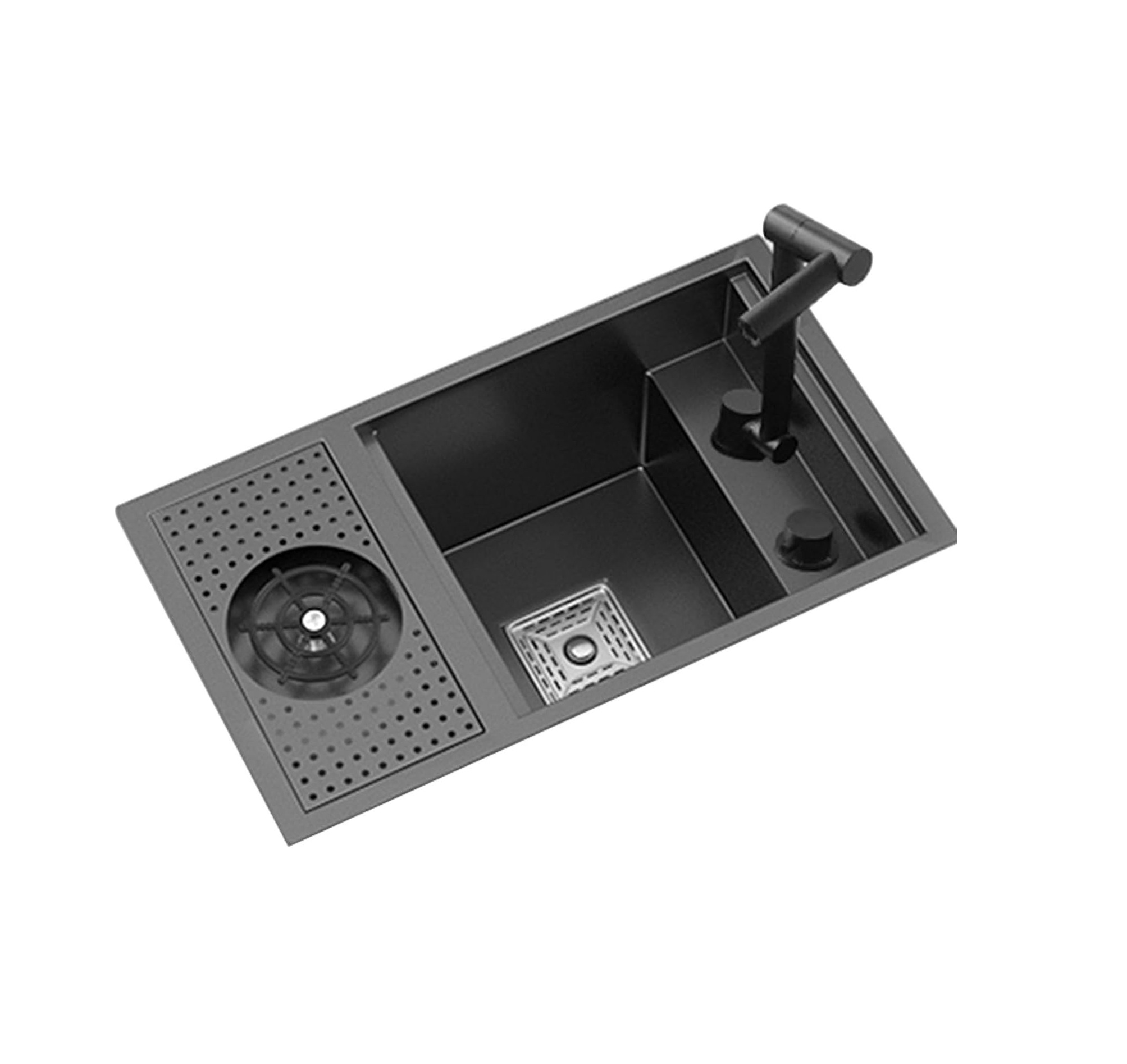 Stainless Steel Top-mount Bar Sink, Single Bowl Drop in Kitchen Sink