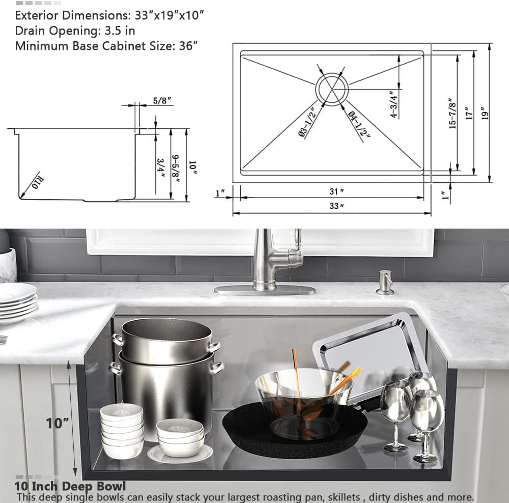 Stainless Kitchen Sink Undermount
