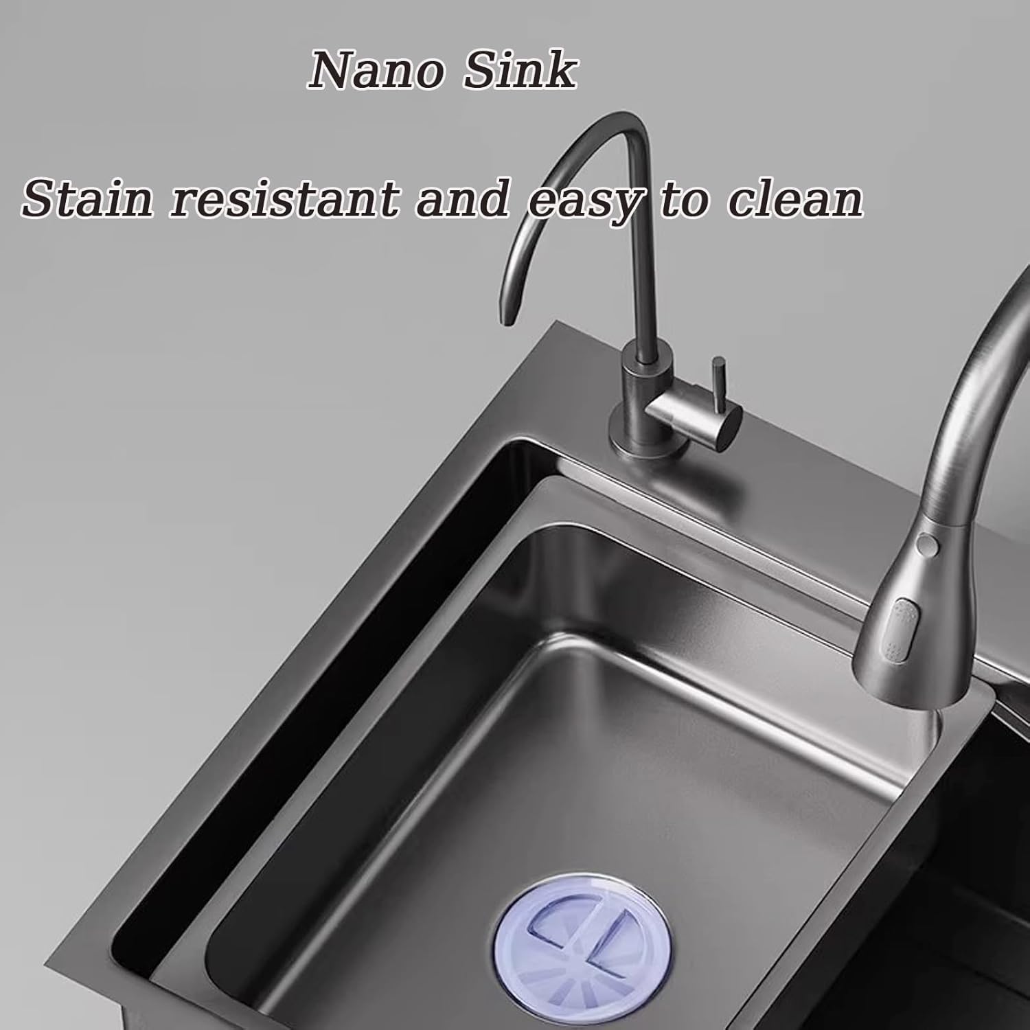 Stainless Steel Single Bowl Kitchen Sink, Drop In Kitchen Sink Workstation