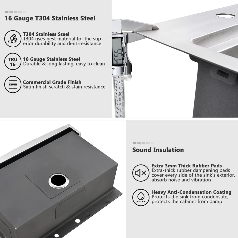 33 Inch Farmhouse Sink Drop In