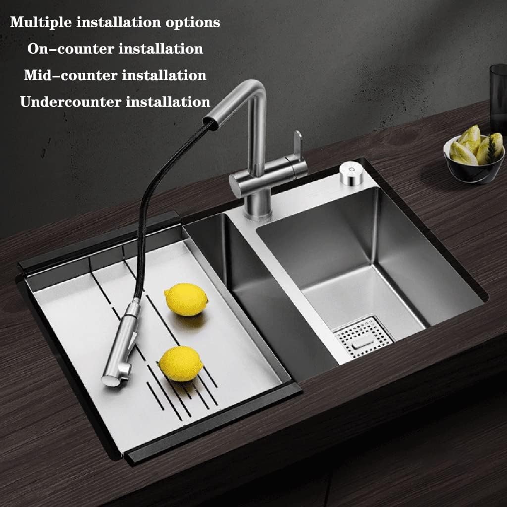 Stainless Steel Washbasin Double Bowl Sink