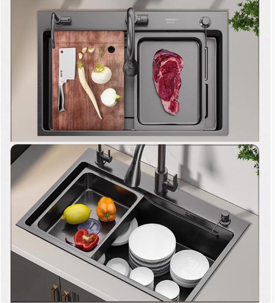 Single Bowl Practical Home Kitchen Countertop Sink