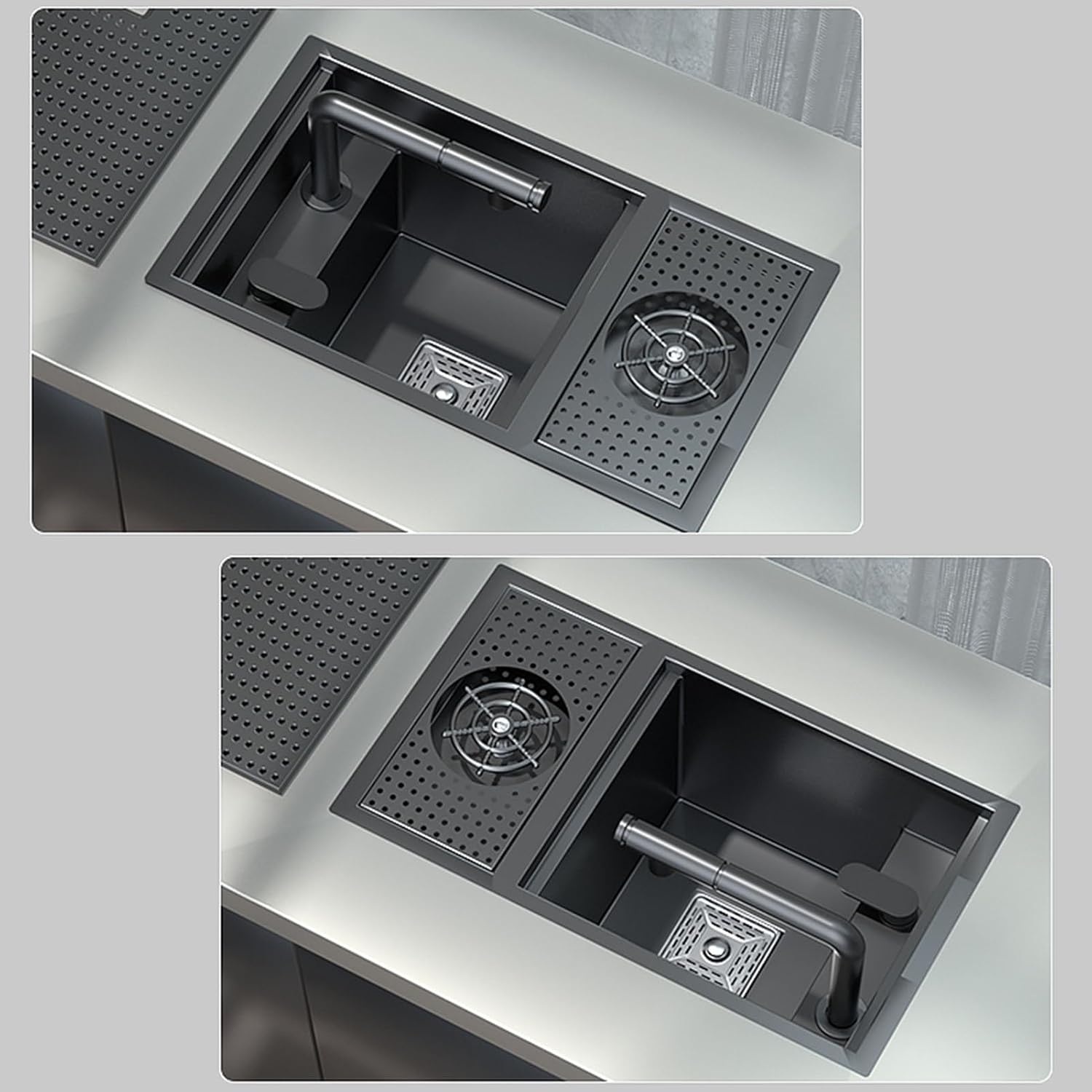 Stainless Steel Top-mount Bar Sink, Single Bowl Drop in Kitchen Sink