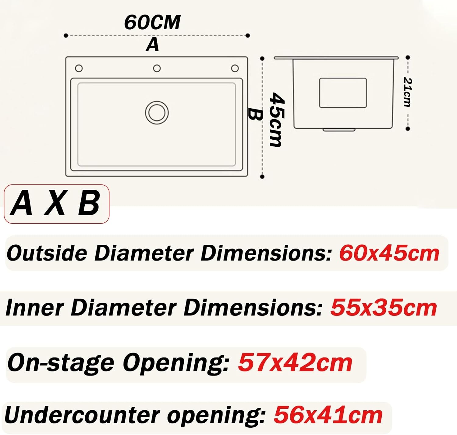 Stainless Steel Single Bowl Kitchen Sink, Drop In Kitchen Sink Workstation