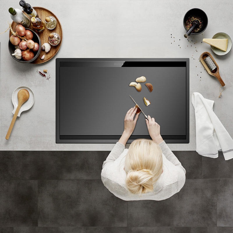 SUS304 Stainless Steel Large Farmhouse Hidden Sinks Handmade Kitchen Sink With Faucet