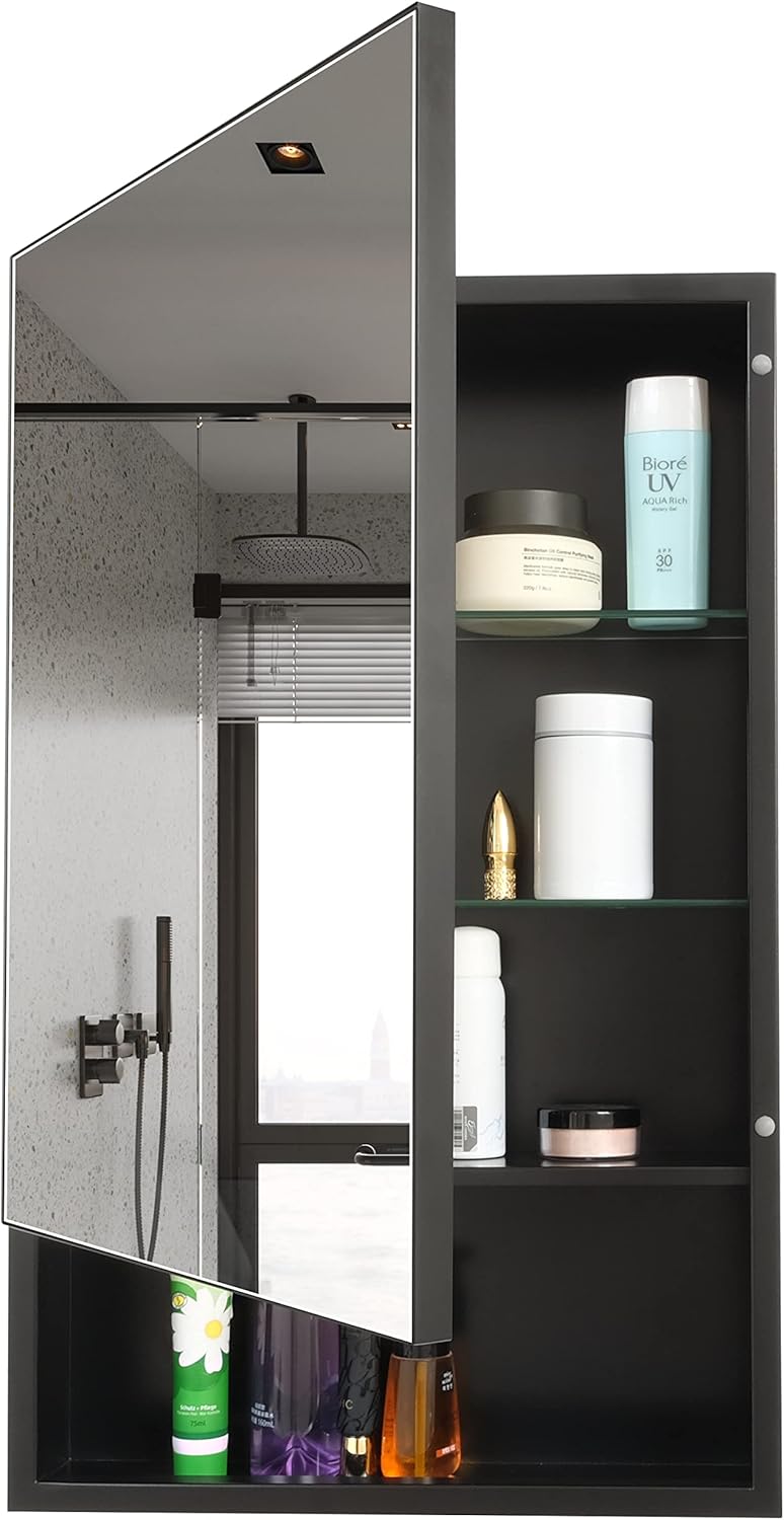 16x26 inch Medicine Cabinet with Mirror