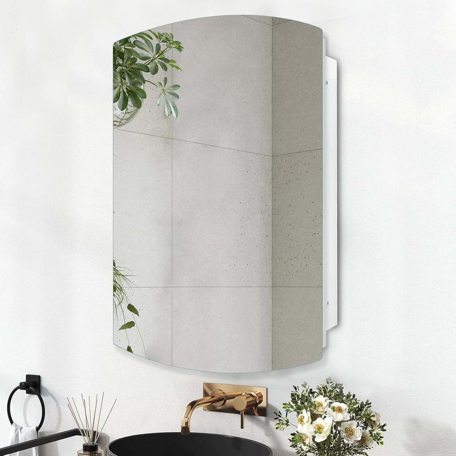 16x26 Inch Medicine Cabinet with Mirror