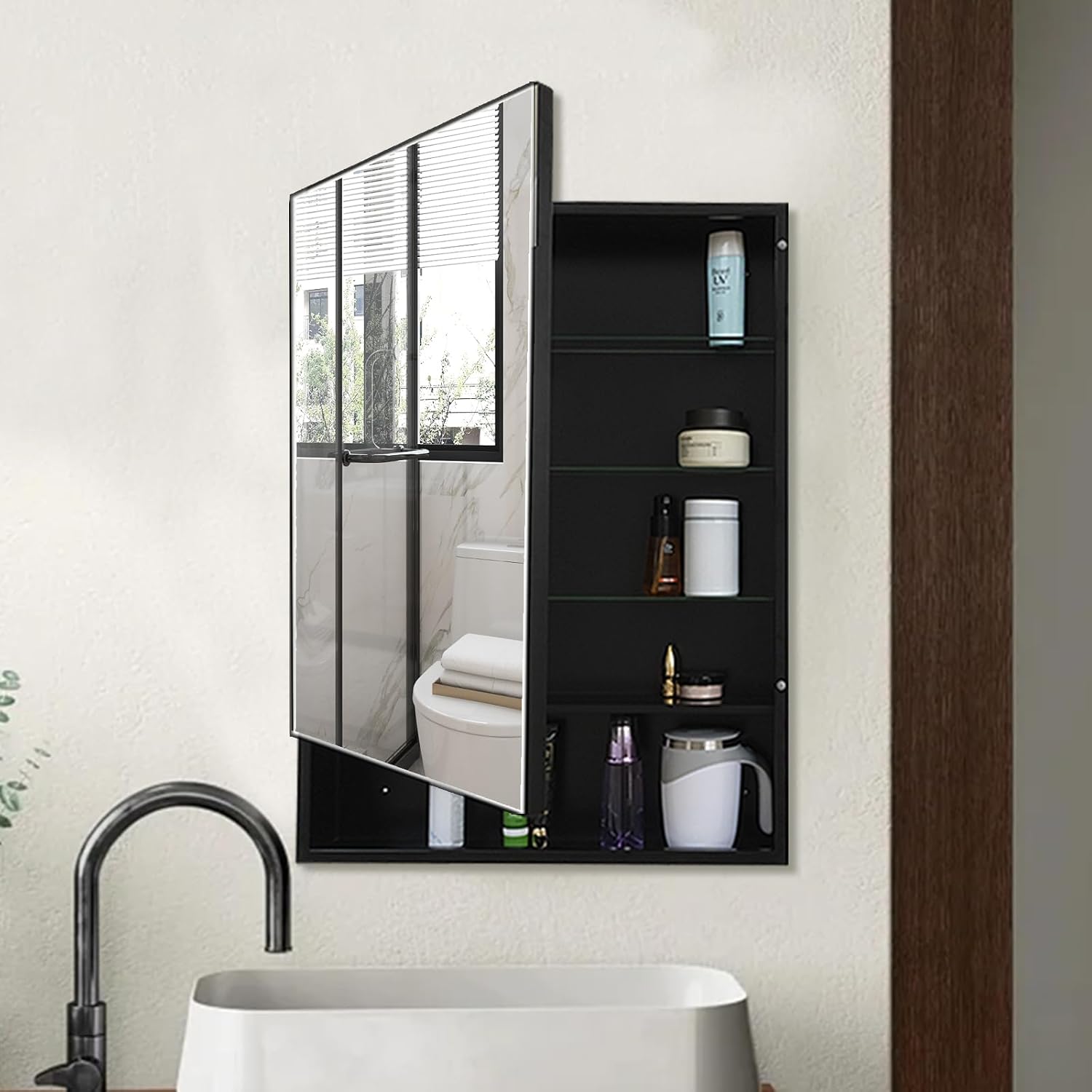 16x26 inch Medicine Cabinet with Mirror