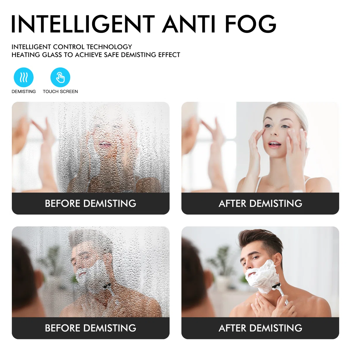 31.5'' W 23.6'' H Surface Framed Medicine Cabinet Mirror 3 Fixed