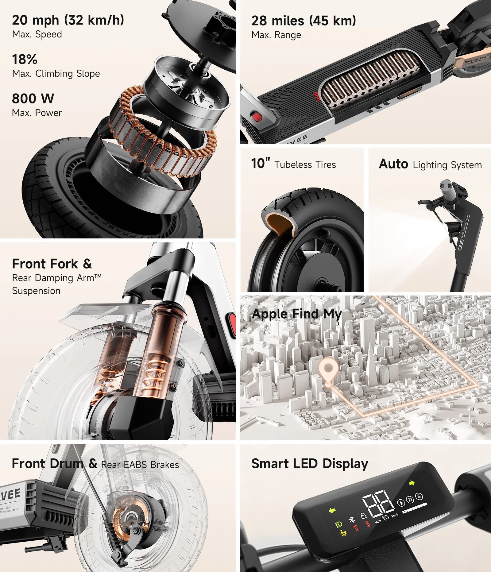 Navee G5 Electric Scooter