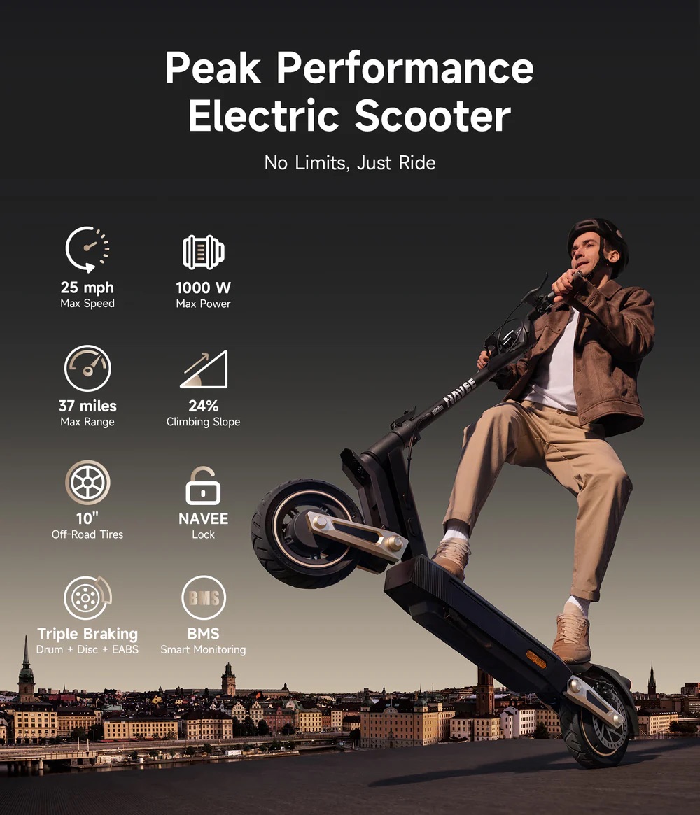 Navee ST3 Electric Scooter