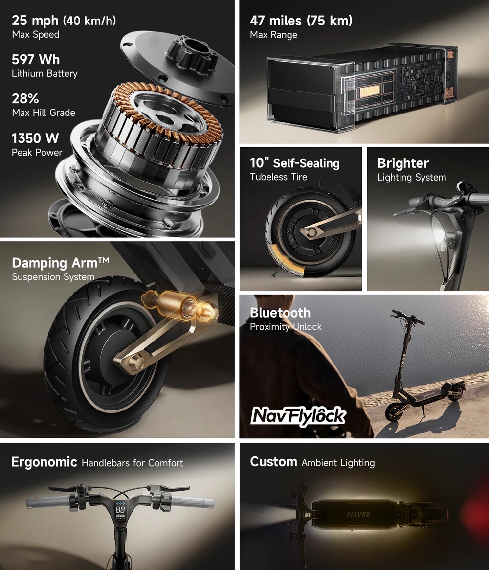 Navee ST3 Pro Electric Scooter