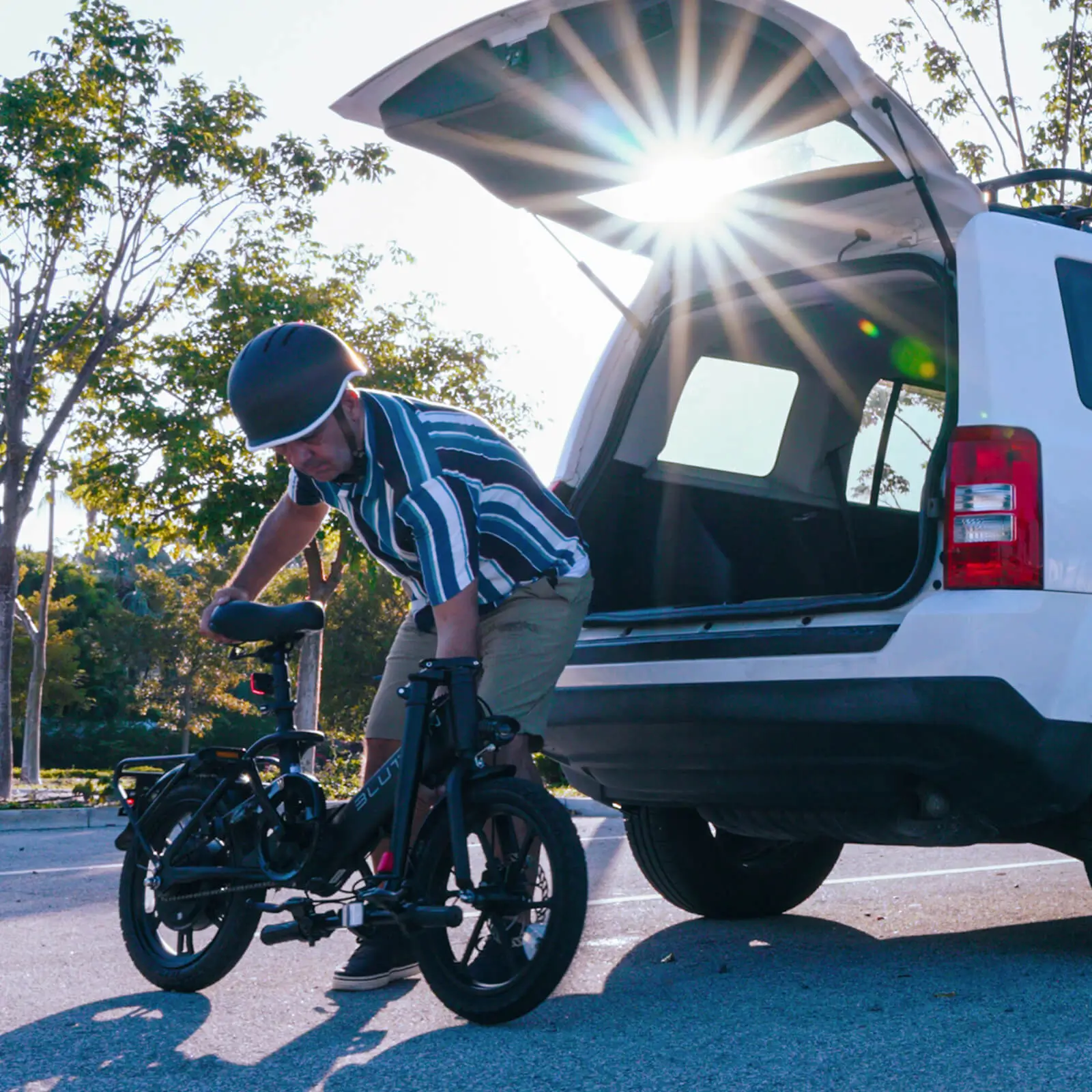 Blutron EB350F Folding Ebike