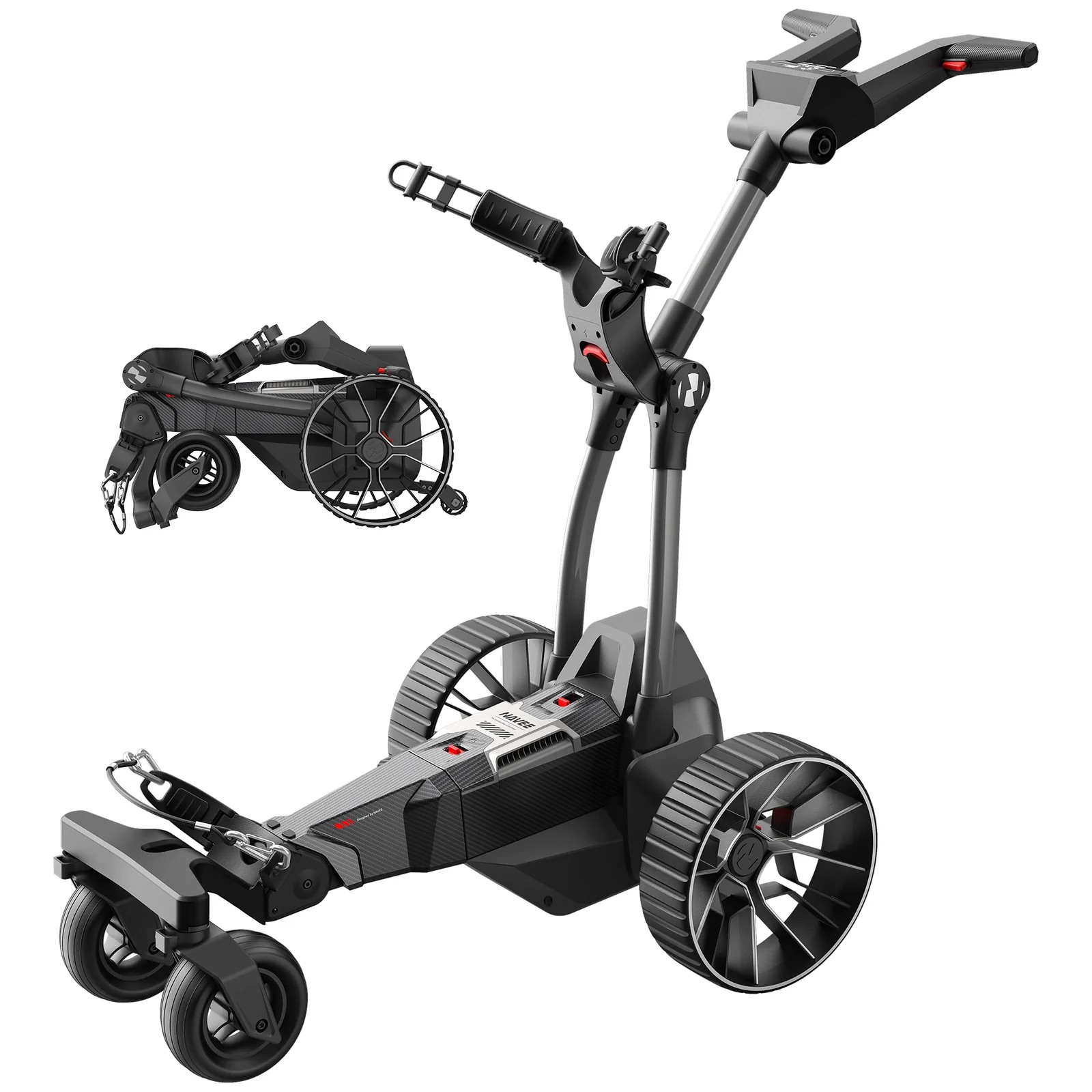 NAVEE Electric Golf Push Cart Birdie 3X