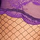 W801 purple-edge small net | Large size 09103-1 small net