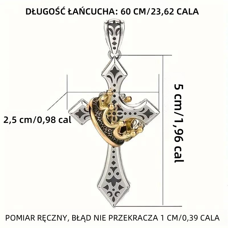 precyzyjny pomiar długości łańcucha (60 cm/23,62 cala
