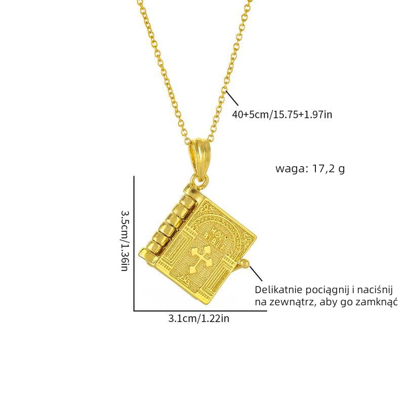 Naszyjnik z Krzyżem Koronnym „The Crown Crucifix”