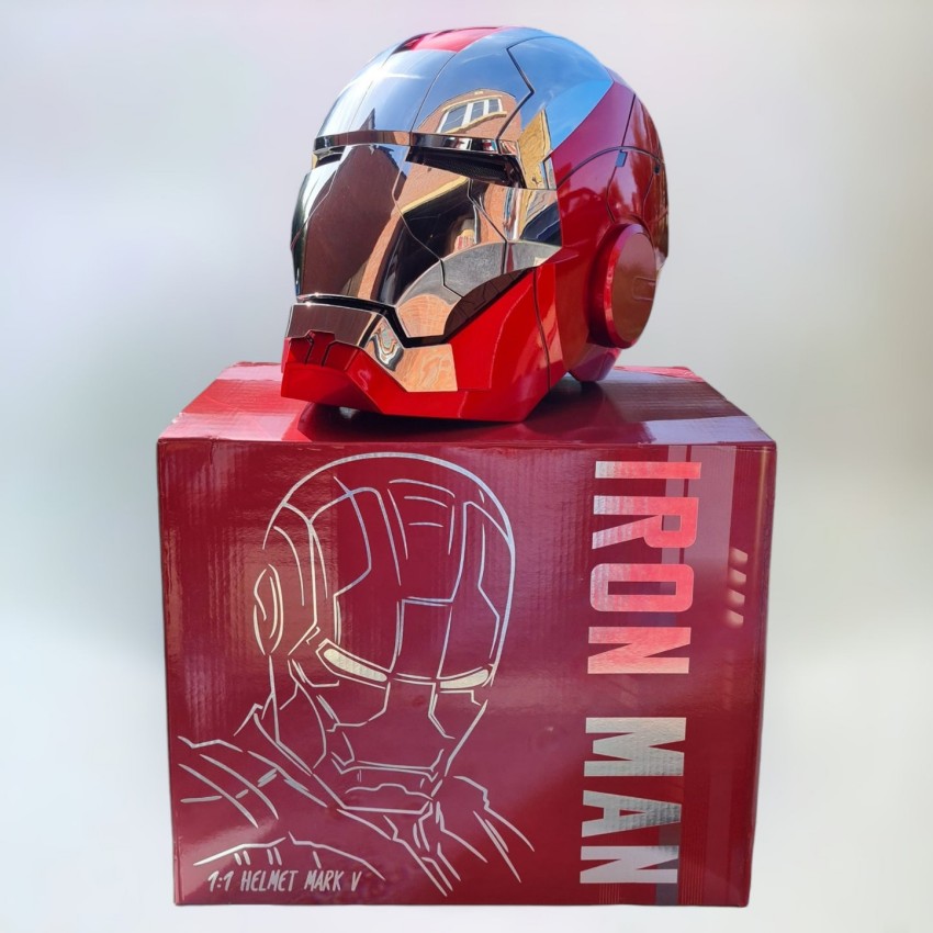 Helma Iron Man MK5 Silver Edition (s hlasovým ovládáním)