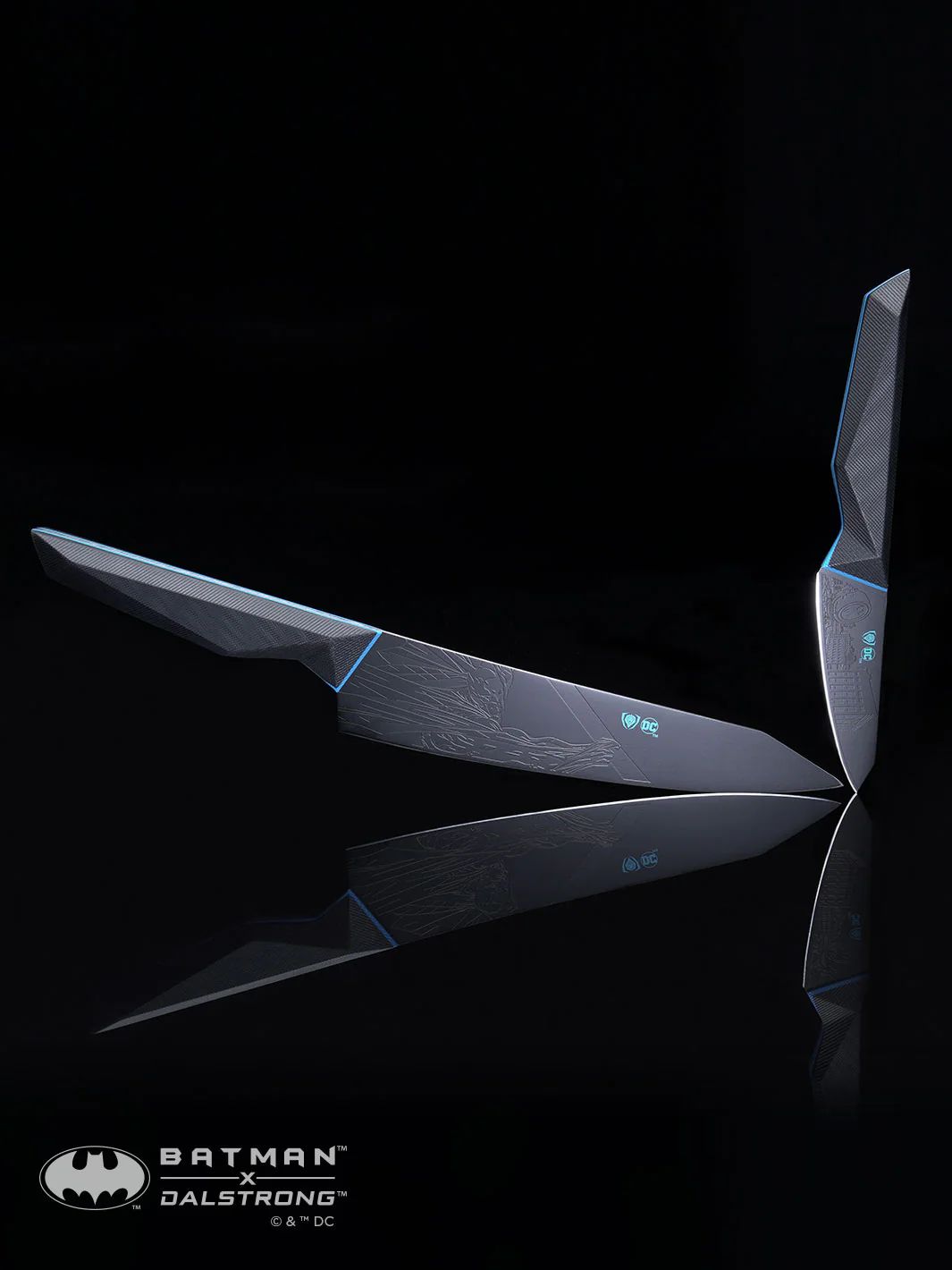 Objevte novou dimenzi vaření ve tmě: 2 dílná sada BATMAN™ Shadow Black Edition