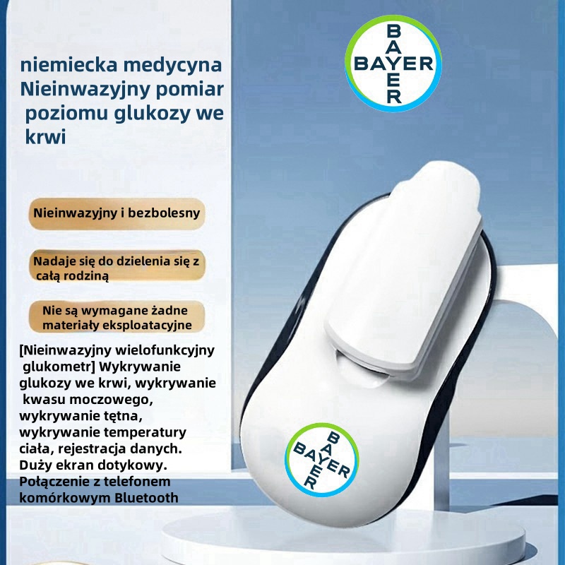 Nowy, precyzyjny, nieinwazyjny glukometr Bayer 2024