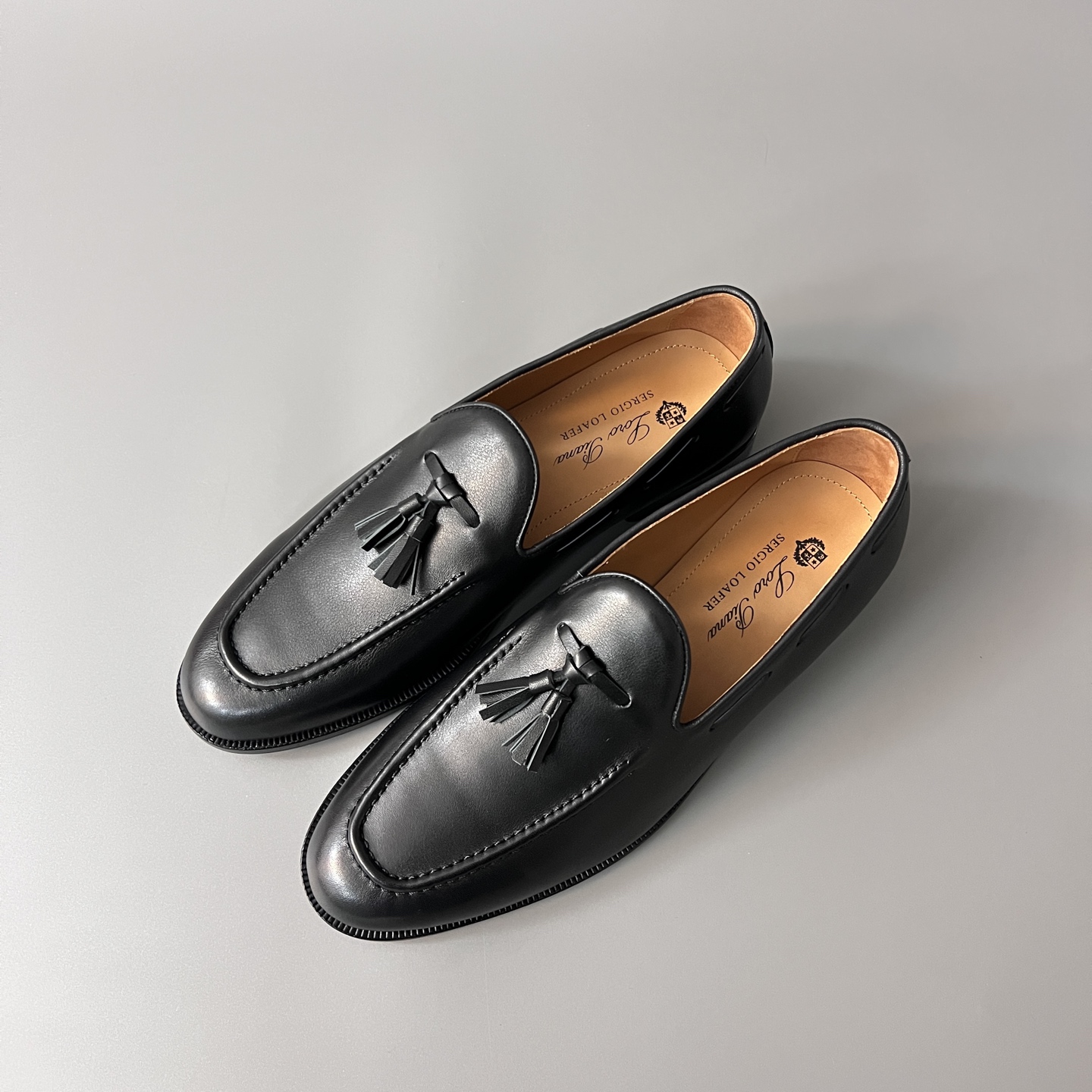 Loro Piana LP  Style Serge Walk Shoes | Italian Inspired Suede Loafers for Tassel Dress Shoe Men