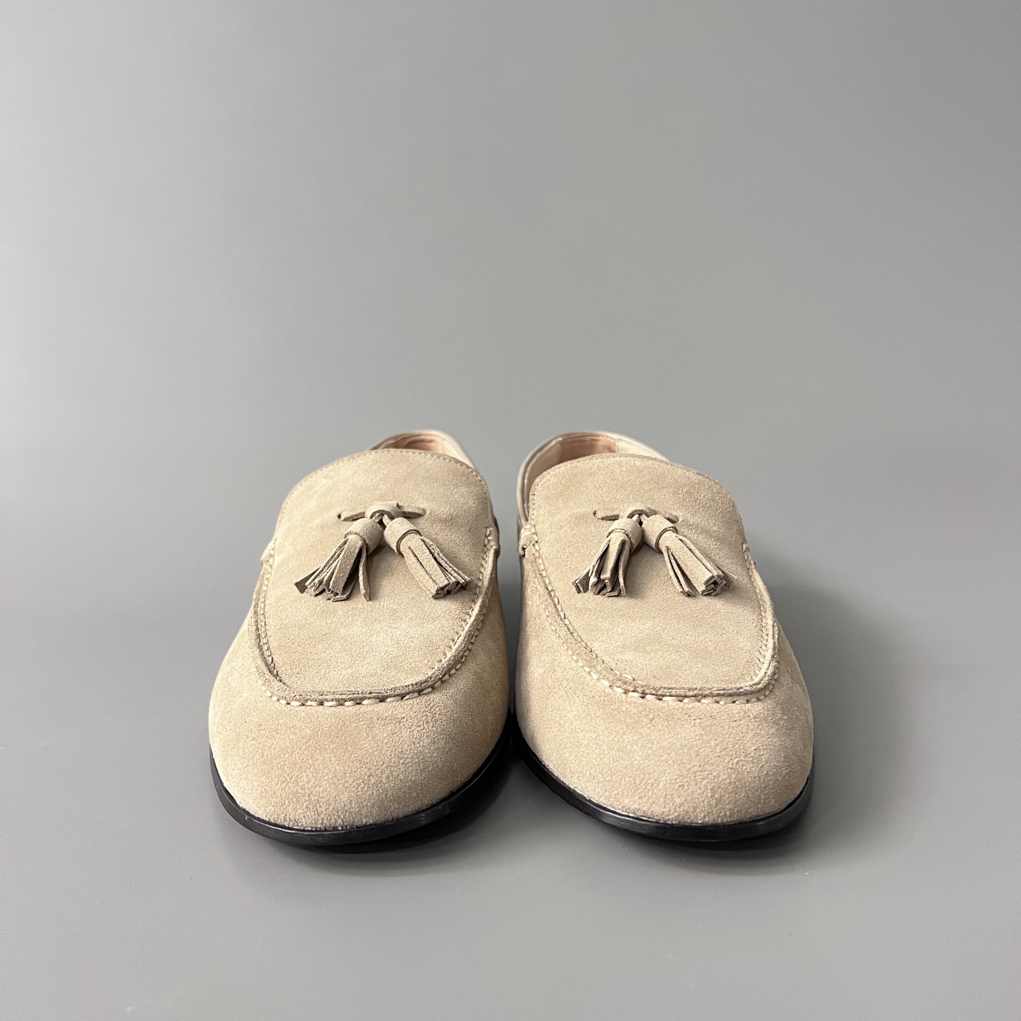Loro Piana LP  Style Serge Walk Shoes | Italian Inspired Suede Loafers for Tassel Dress Shoe Men
