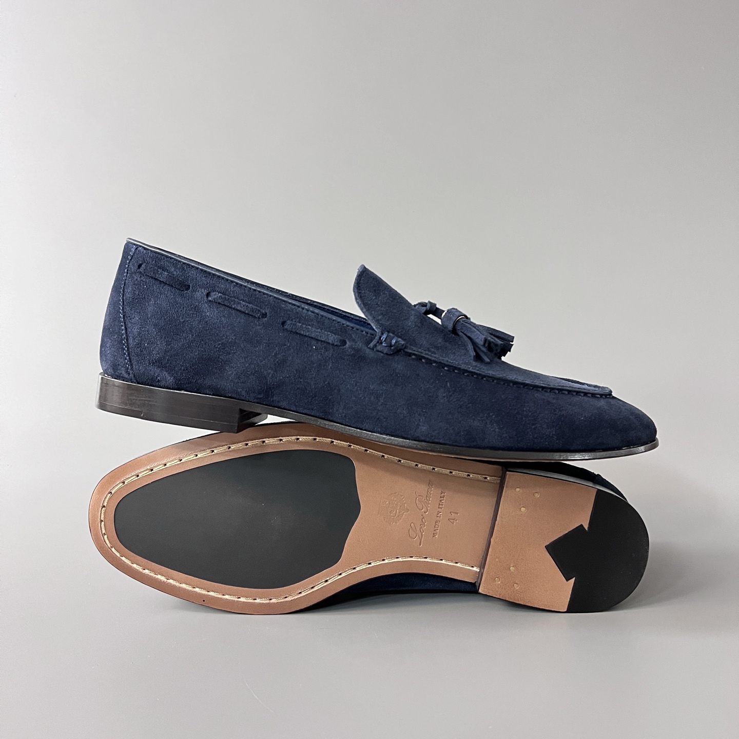 L*P Style Serge Walk Shoes | Italian Inspired Suede Loafers for Men