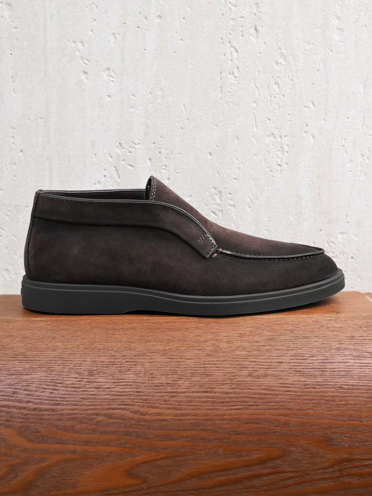 Loro Piana Summer Walk End Walk Low-top Comfortable and casual Men's Shoes麂皮 一脚蹬 运动鞋 波鞋  FAB4368_H026
