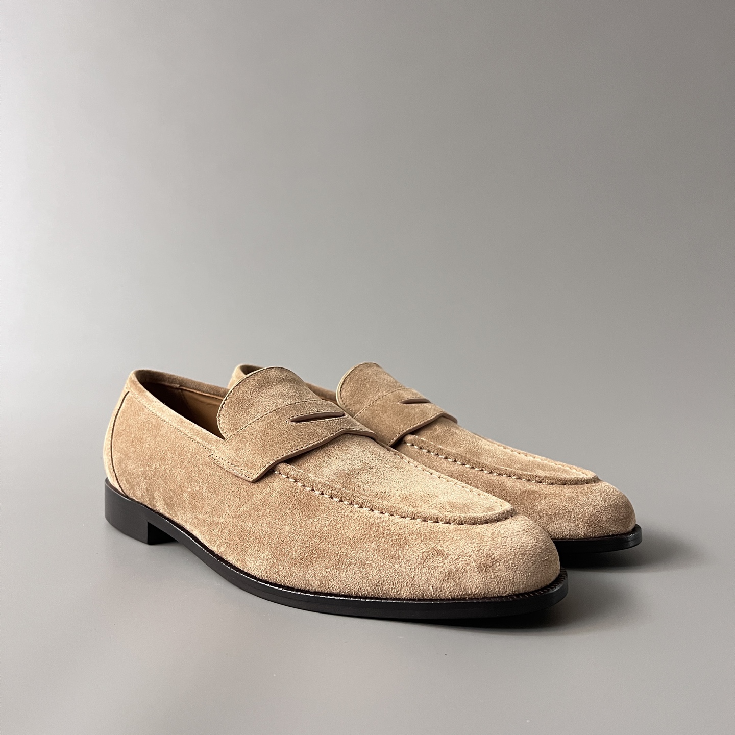 Loro Piana LP Sergio  End Walk Low-top Comfortable and casual Men's Shoes 麂皮 一脚蹬 运动鞋 波鞋  FAO9641_H0X4