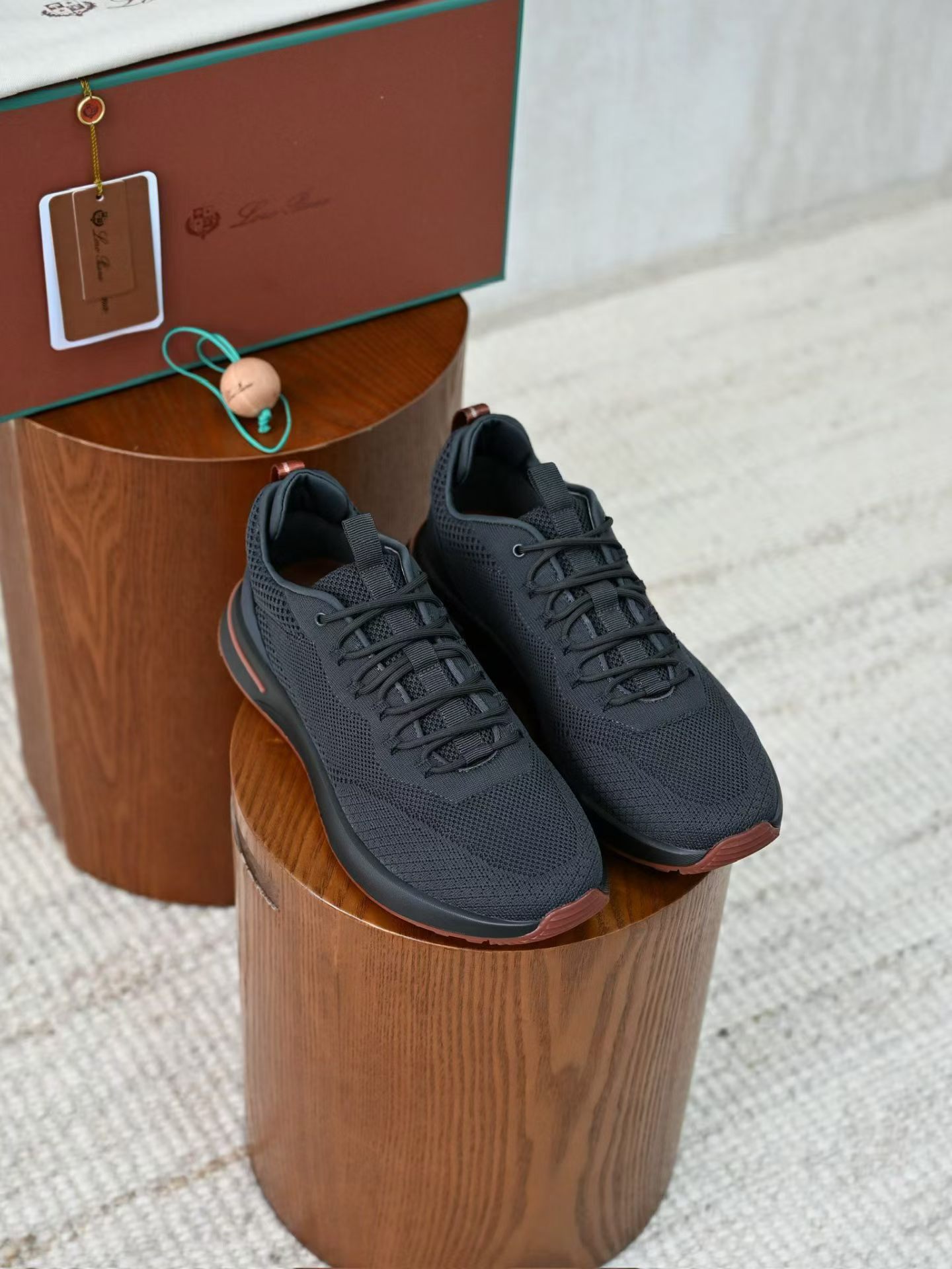 LP Loro Piana Week End Walk  Low-top Comfortable and casual Men's Shoes  Bullshit C0运动鞋 波鞋 LP2527