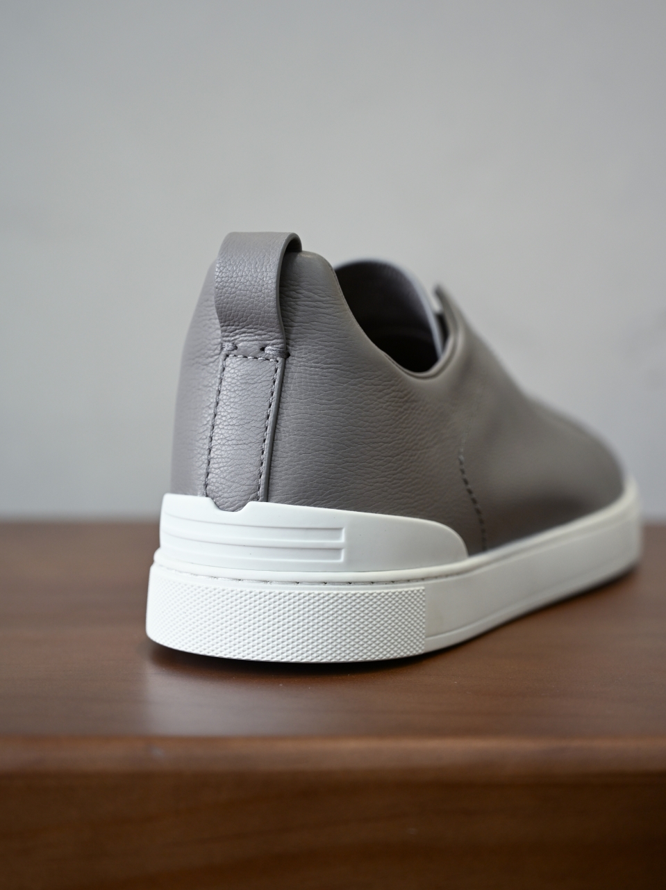 ZE2617 杰尼亚  Zegna Triple -(Smooth Leather) Laceless Sneakers -C0-03-LHOTA-S5207Z-PRO