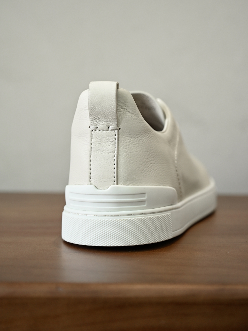 ZE2617 杰尼亚  Zegna Triple -(Smooth Leather) Laceless Sneakers -C0-10-LHOTA-S5207