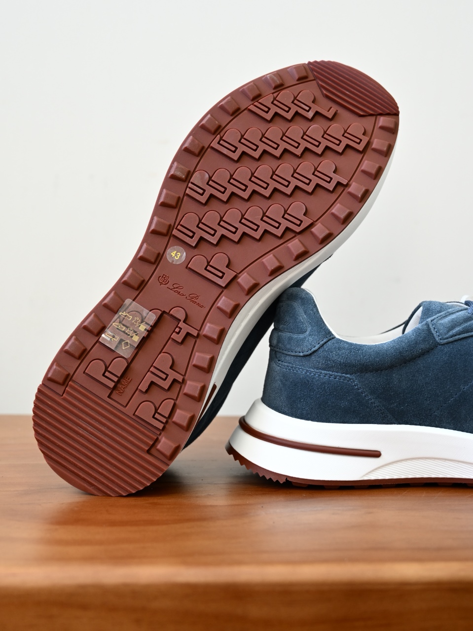 Loro Piana LP Men’s Comfortable Low-Top Casual Shoes (Suede) -LP2651-C0