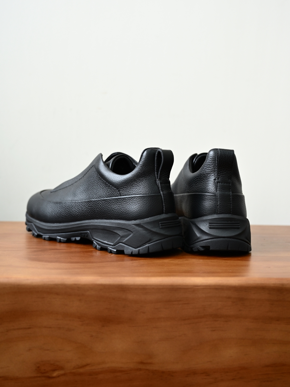 ZE2617-5M-Zegna Triple Fleece-Lined Outdoor Sports Shoes for Winter — Litchi-Patterned / Cowhide-C0