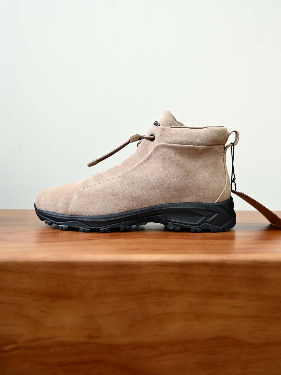ZE2527-M-Zegna Men's Triple Stitch Suede Leather Sneakers-C0-Fleece-lined for winter-加绒高筒