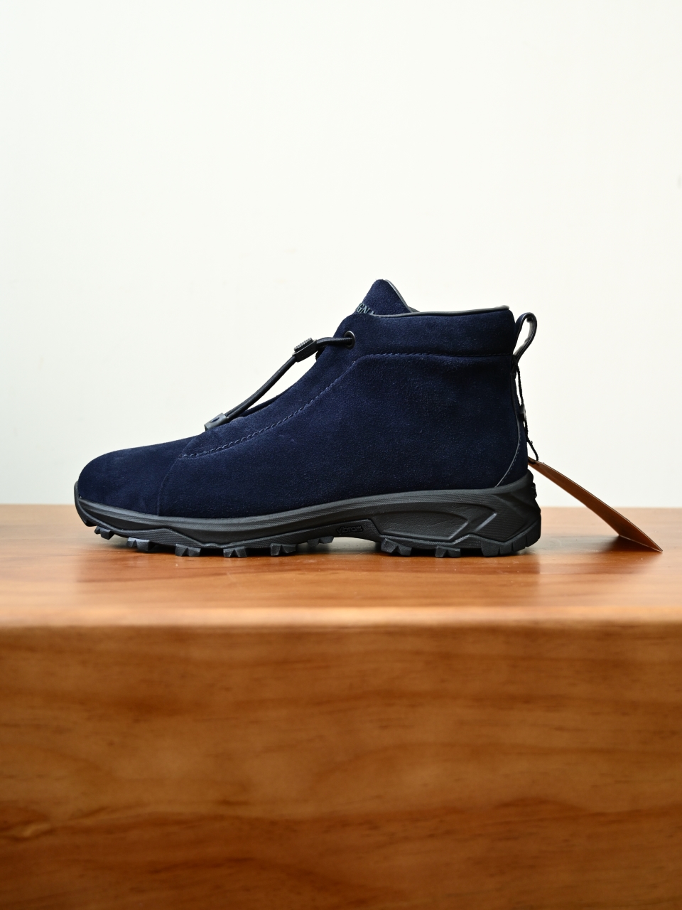 ZE2527-M-Zegna Men's Triple Stitch Suede Leather Sneakers-C0-Fleece-lined for winter-加绒高筒