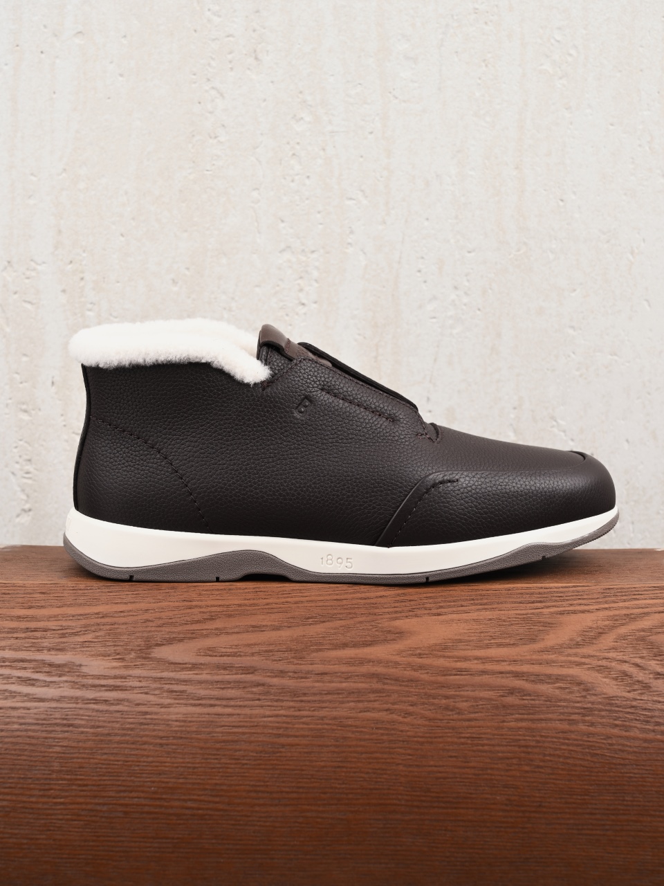Berluti Mocassini da Uomo di Lusso in Pelle Scamosciata con Fodera in Montone-BL2533M-C0