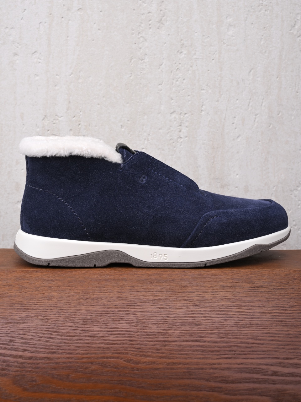 Berluti Mocassini da Uomo di Lusso in Pelle Scamosciata con Fodera in Montone-BL2533M-C0
