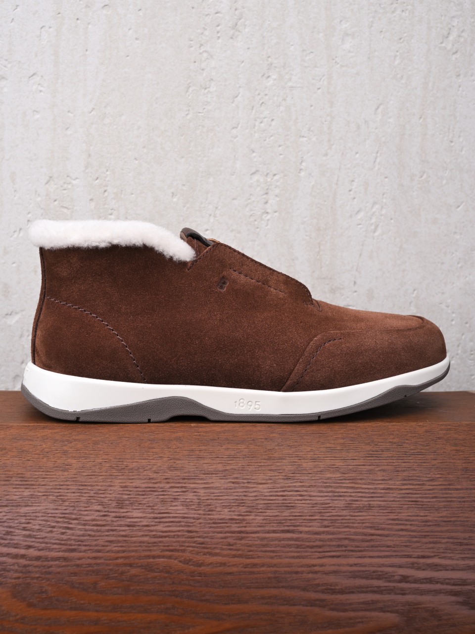 Berluti Mocassini da Uomo di Lusso in Pelle Scamosciata con Fodera in Montone-BL2533M-C0