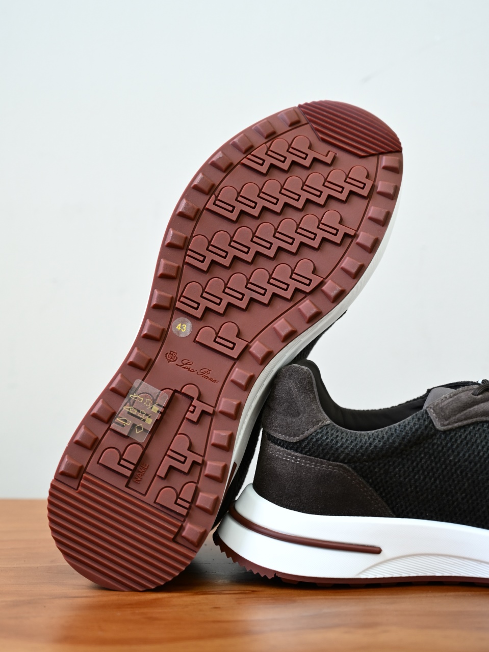 LP Loro Piana Week End Walk Low-top Comfortable and casual Men's Shoes-LP2643F-0