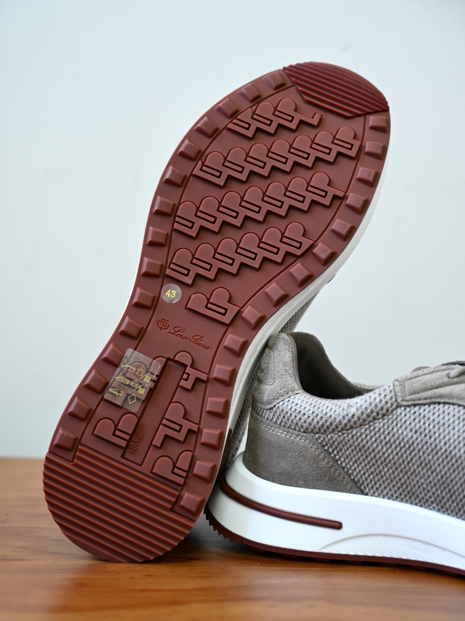 LP Loro Piana Week End Walk Low-top Comfortable and casual Men's Shoes-LP2643F-0