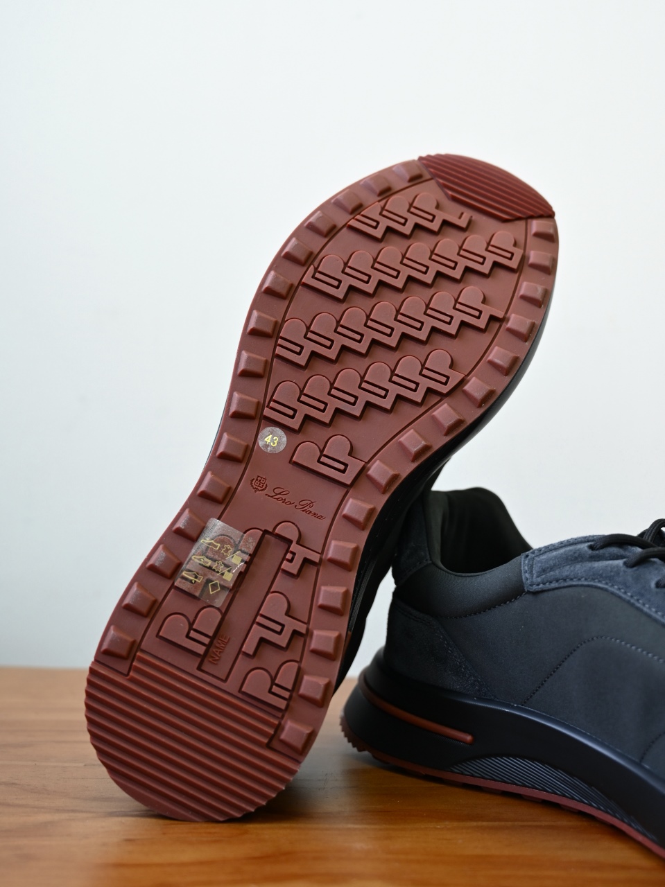 （Fleece insoles）LP Loro Piana Week End Walk Low-top Comfortable and casual Men's Shoes-LP2643-C0