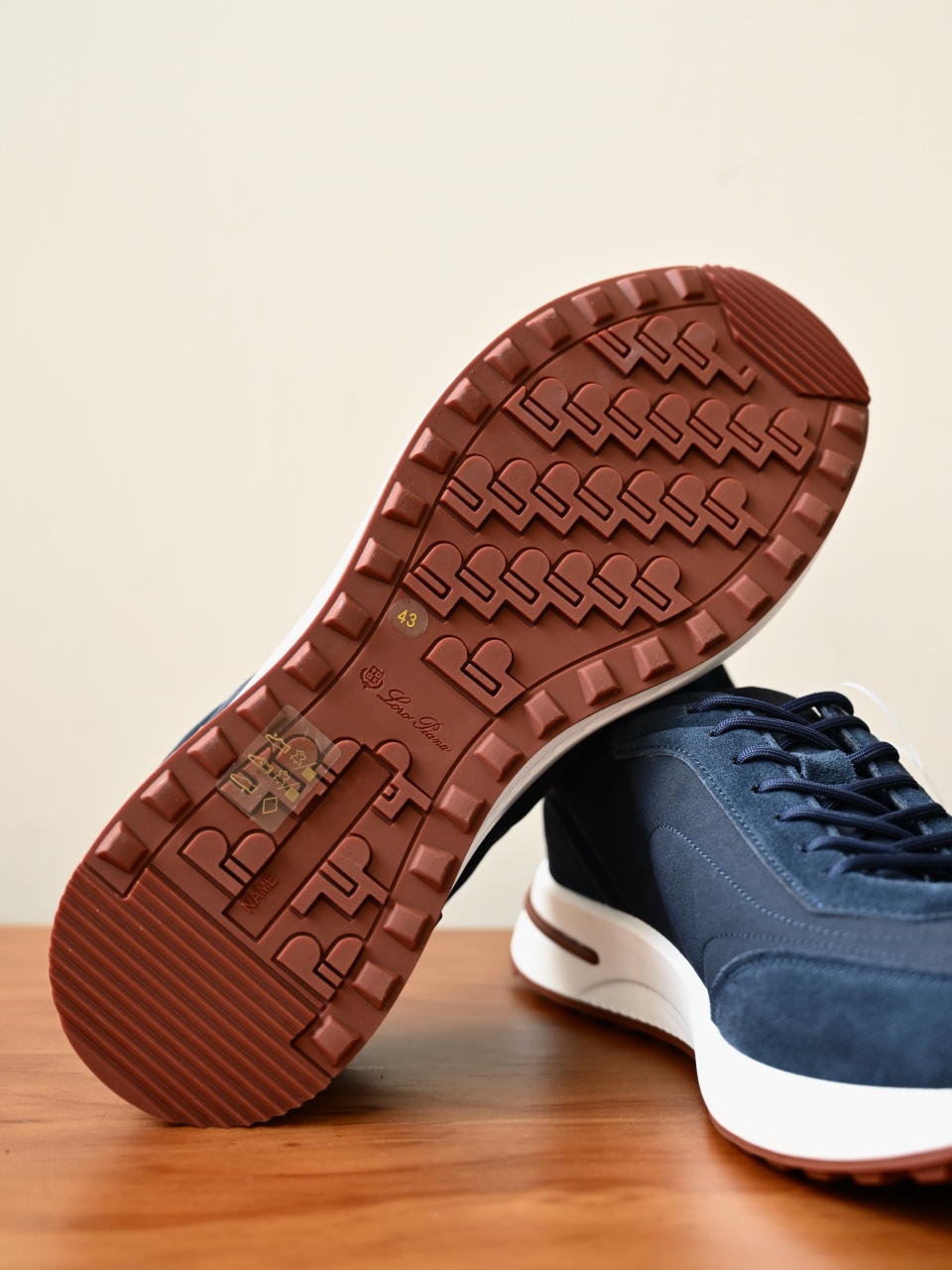 （Fleece insoles）LP Loro Piana Week End Walk Low-top Comfortable and casual Men's Shoes-LP2643-C0