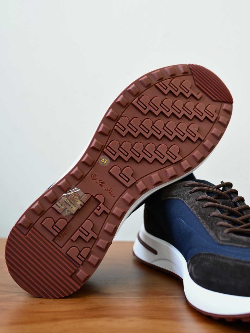 （Fleece insoles）LP Loro Piana Week End Walk Low-top Comfortable and casual Men's Shoes-LP2643-C0