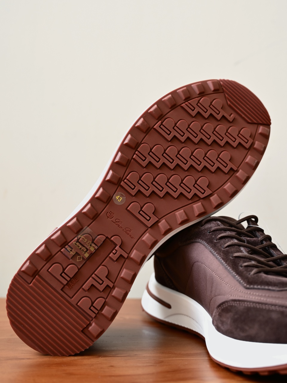 （Fleece insoles）LP Loro Piana Week End Walk Low-top Comfortable and casual Men's Shoes-LP2643-C0